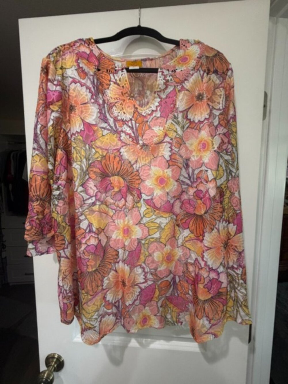 RUBY RD Women's plus size blouse 2X New with Tags!
